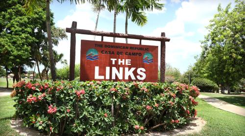 The Links course view